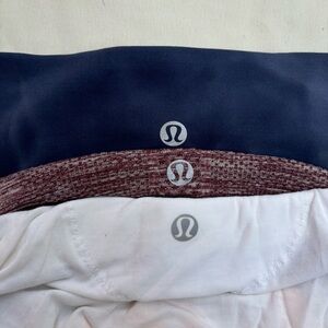 Lululemon Activewear Bundle Lot Of 3 Size 4 Legging And Tops